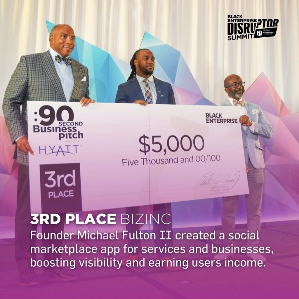 Black Enterprise 3rd price winner